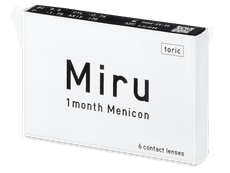 Miru 1 Month Menicon for Astigmatism (6 lenses)