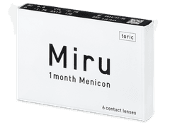 Miru 1month Menicon toric (6 lenses)