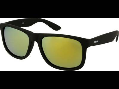 Sunglasses Alensa Sport Black Gold Mirror 