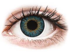 Blue contact lenses - natural effect - Air Optix (2 monthly coloured lenses)