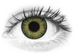 Gemstone Green contact lenses - natural effect - Air Optix (2 monthly coloured lenses)