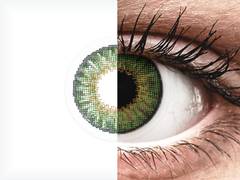 Green contact lenses - natural effect - Air Optix (2 monthly coloured lenses)