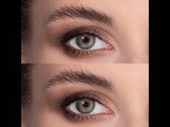 Green contact lenses - natural effect - Air Optix (2 monthly coloured lenses)