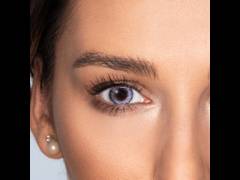 Grey Sterling contact lenses - natural effect - power - Air Optix (2 monthly coloured lenses)