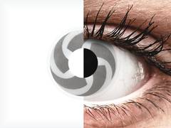 White and Grey Blade contact lenses - ColourVue Crazy (2 coloured lenses)