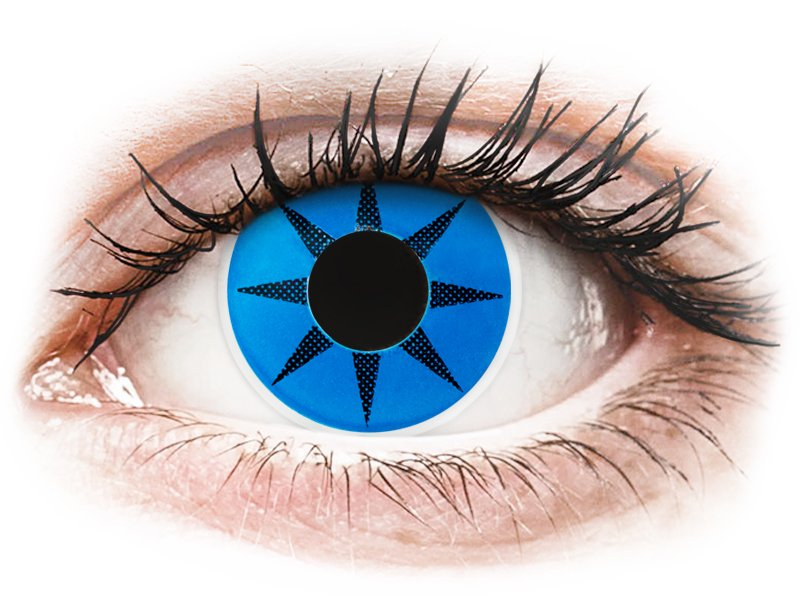 Blue Star contact lenses - ColourVue Crazy (2 coloured lenses)