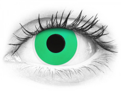 Green Emerald contact lenses - ColourVue Crazy (2 coloured lenses)
