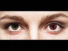Red Kakashi contact lenses - ColourVue Crazy (2 coloured lenses)