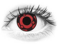 Red Madara contact lenses - ColourVue Crazy (2 coloured lenses)