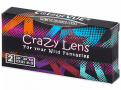 White Mirror contact lenses - ColourVue Crazy (2 coloured lenses)