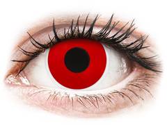 Red Devil contact lenses - ColourVue Crazy (2 coloured lenses)