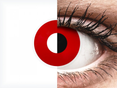 Red Devil contact lenses - ColourVue Crazy (2 coloured lenses)