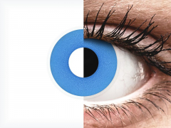 Sky Blue contact lenses - ColourVue Crazy (2 coloured lenses)