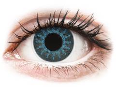 Solar Blue contact lenses - ColourVue Crazy (2 coloured lenses)