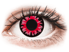 Red Volturi contact lenses - ColourVue Crazy (2 coloured lenses)