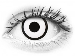 White Zombie contact lenses - ColourVue Crazy (2 coloured lenses)