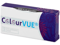White WhiteOut contact lenses - power - ColourVue Crazy (2 coloured lenses)