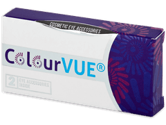 White WhiteOut contact lenses - power - ColourVue Crazy (2 coloured lenses)