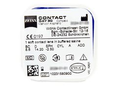 Carl Zeiss Contact Day 30 Compatic (6 lenses)