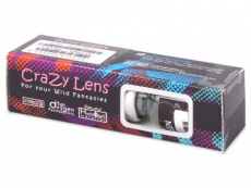 Blue Glow contact lenses - ColourVue Crazy (2 coloured lenses)