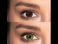 Fresh Green contact lenses - TopVue Color (10 daily coloured lenses)