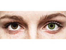 Green contact lenses - power - TopVue Color (10 daily coloured lenses)