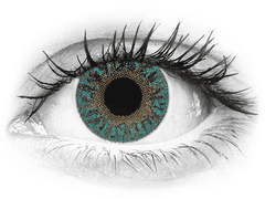 Turquoise contact lenses - power - TopVue Color (2 lenses)