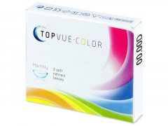 Green contact lenses - TopVue Color (2 monthly coloured lenses)