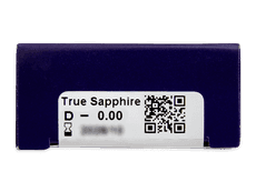 Blue True Sapphire contact lenses - TopVue Color (2 monthly coloured lenses)