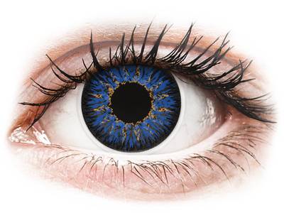 Blue Glamour contact lenses - ColourVue (2 coloured lenses)