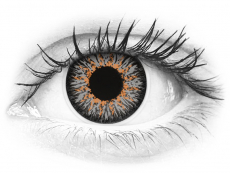 Grey Glamour contact lenses - power - ColourVue (2 coloured lenses)