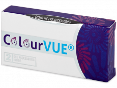 Violet Glamour contact lenses - ColourVue (2 coloured lenses)