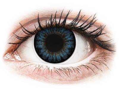 Cool Blue contact lenses - power - ColourVue BigEyes (2 coloured lenses)