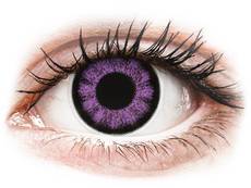 Ultra Violet contact lenses - ColourVue BigEyes (2 coloured lenses)
