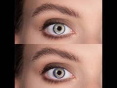 Blue 3 Tones contact lenses - power - ColourVue (2 coloured lenses)