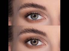 Brown 3 Tones contact lenses - ColourVue (2 coloured lenses)