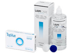 TopVue Monthly (6 lenses) + Laim Care Solution 400 ml