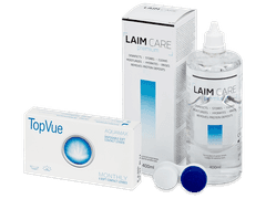 TopVue Monthly (6 lenses) + Laim Care Solution 400 ml