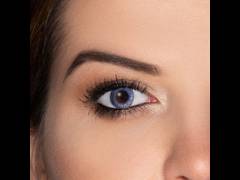 Blue Grey Fusion contact lenses - power - ColourVue (2 coloured lenses)