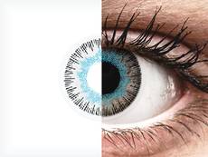 Blue Grey Fusion contact lenses - ColourVue (2 coloured lenses)