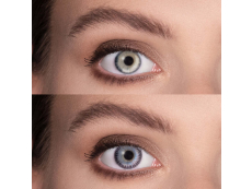 Blue Grey Fusion contact lenses - ColourVue (2 coloured lenses)