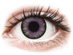 Violet Grey Fusion contact lenses - ColourVue (2 coloured lenses)