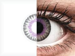 Violet Grey Fusion contact lenses - ColourVue (2 coloured lenses)