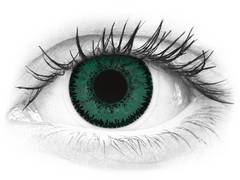 Green Amazon contact lenses - SofLens Natural Colors - Power (2 monthly coloured lenses)