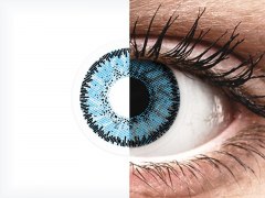 Blue Pacific contact lenses - SofLens Natural Colors - Power (2 monthly coloured lenses)