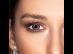 Purple Amethyst contact lenses - FreshLook ColorBlends - Power (2 monthly coloured lenses)