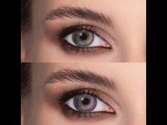 Purple Amethyst contact lenses - FreshLook ColorBlends (2 monthly coloured lenses)