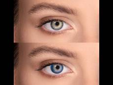 Blue contact lenses - FreshLook ColorBlends - Power (2 monthly coloured lenses)