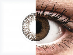 Brown contact lenses - FreshLook ColorBlends - Power (2 monthly coloured lenses)