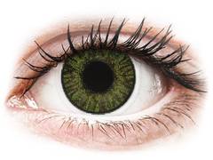 Green contact lenses - FreshLook ColorBlends - Power (2 monthly coloured lenses)